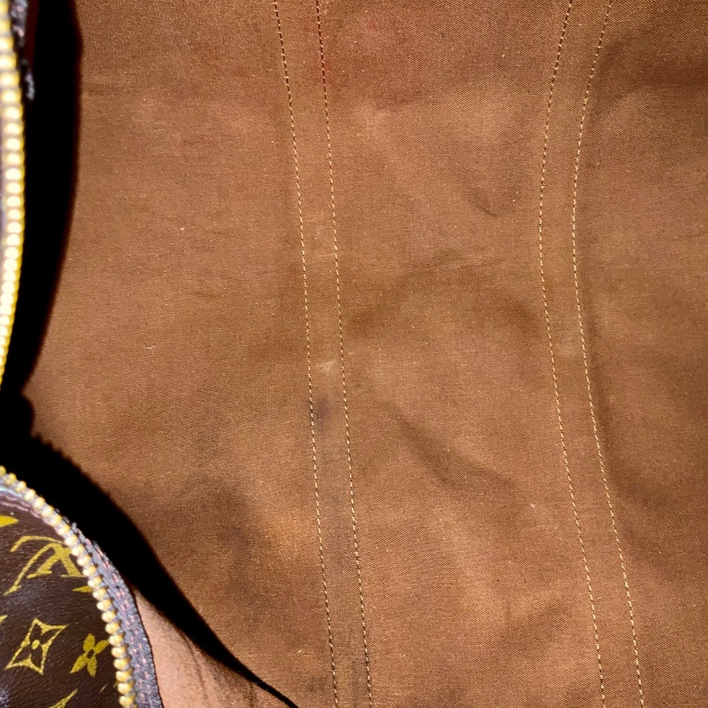 LOUIS VUITTON Monogram Canvas Keepall 55 M1884 Authentic Vintage - Picture 14 of 14